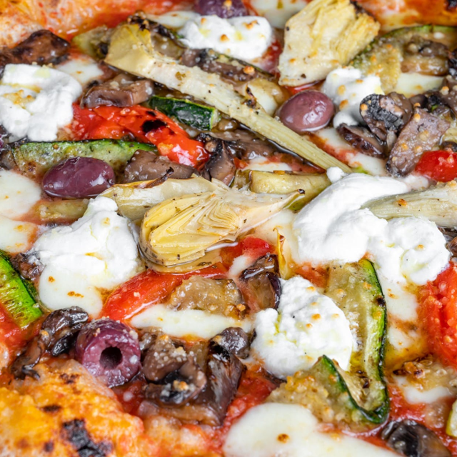 Veggie Bliss Pizza.